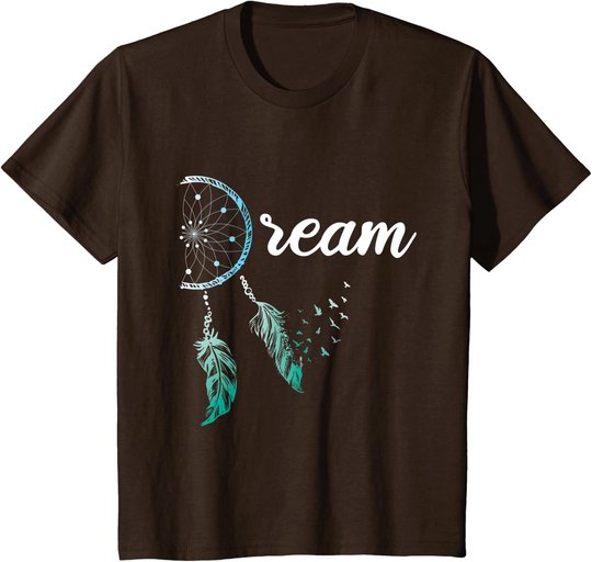 Indian Native American Dreamcatcher Boho Chic Dream Catcher T-Shirt