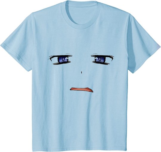 Kawaii Anime Face Shirt - Cute Japanese Costume T-Shirt Gift