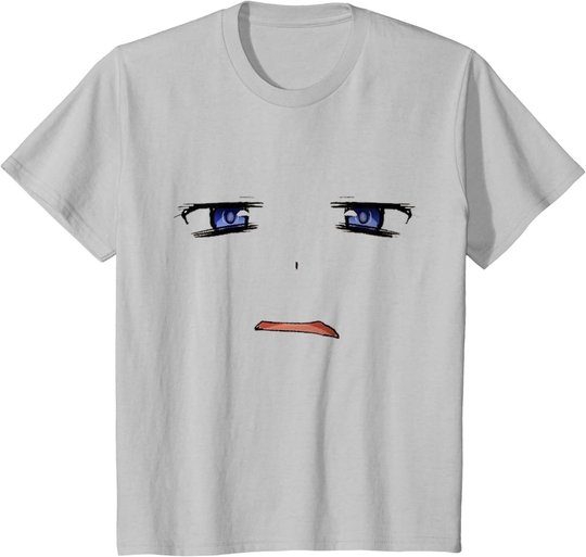 Kawaii Anime Face Shirt - Cute Japanese Costume T-Shirt Gift