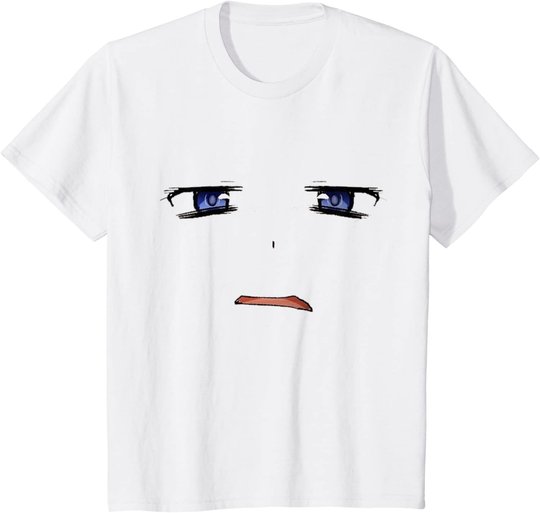 Kawaii Anime Face Shirt - Cute Japanese Costume T-Shirt Gift