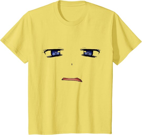 Kawaii Anime Face Shirt - Cute Japanese Costume T-Shirt Gift