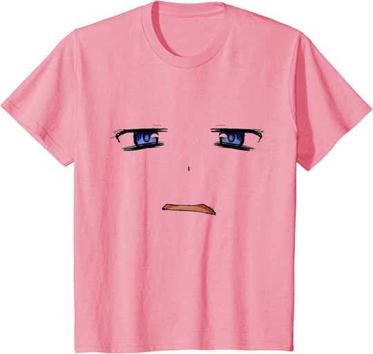 Kawaii Anime Face Shirt - Cute Japanese Costume T-Shirt Gift