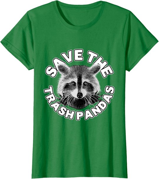 Save The Trash Pandas Raccoon Shirt - Raccoon Animal T-shirt