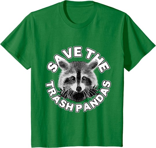 Save The Trash Pandas Raccoon Shirt - Raccoon Animal T-shirt