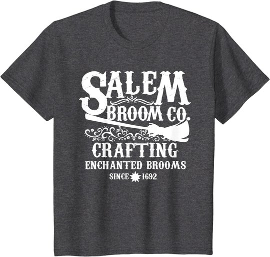 Halloween Shirt Witch Womens Salem Broom Company T-Shirt