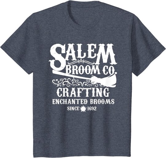 Halloween Shirt Witch Womens Salem Broom Company T-Shirt