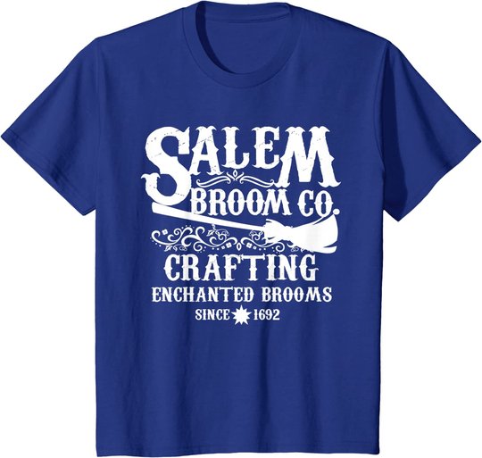 Halloween Shirt Witch Womens Salem Broom Company T-Shirt
