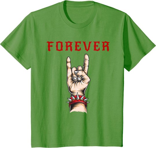 Forever Rock And Roll And Heavy Rock T-Shirt