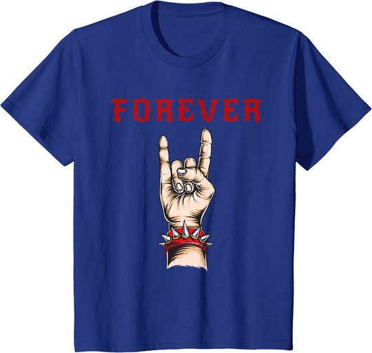Forever Rock And Roll And Heavy Rock T-Shirt