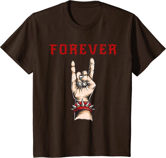 Forever Rock And Roll And Heavy Rock T-Shirt