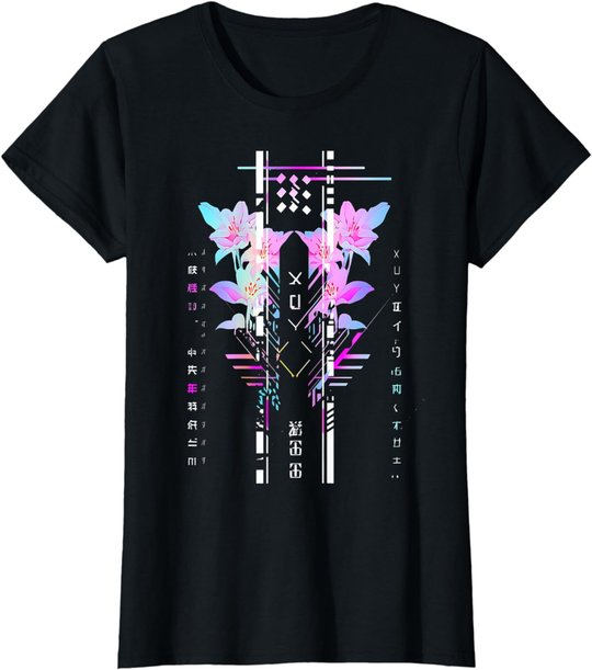 Futuristic Techwear Japanese Cyberpunk | Harajuku Streetwear T-Shirt
