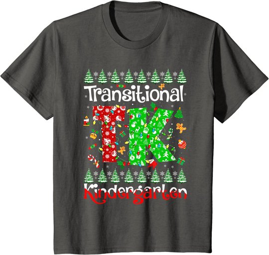 Transitional Kindergarten Merry Christmas T-Shirt