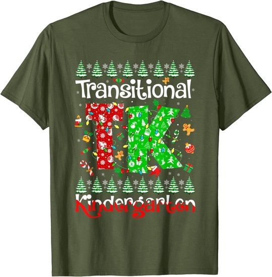 Transitional Kindergarten Merry Christmas T-Shirt