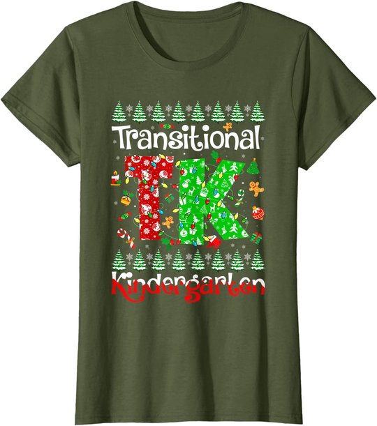 Transitional Kindergarten Merry Christmas T-Shirt