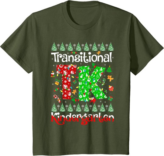 Transitional Kindergarten Merry Christmas T-Shirt