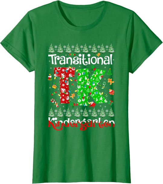 Transitional Kindergarten Merry Christmas T-Shirt