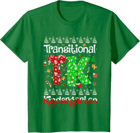Transitional Kindergarten Merry Christmas T-Shirt