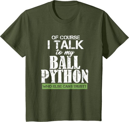 Funny Ball Python Pet Best Friend T Shirt Gift