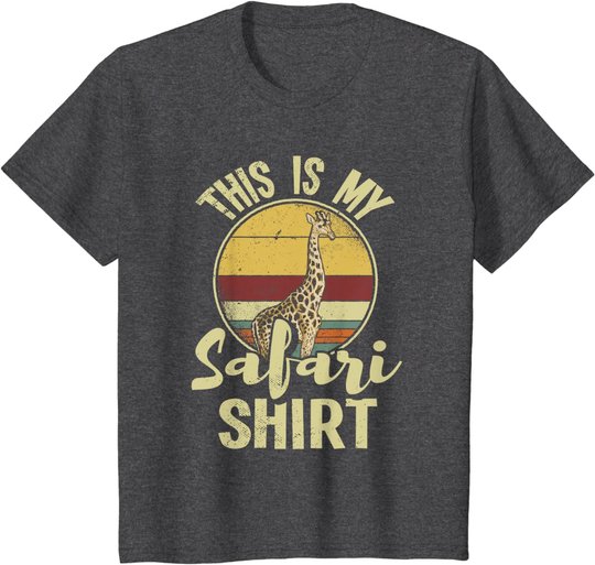 African Safari Family Vacation Zoo Animal Safari Squad T-Shirt