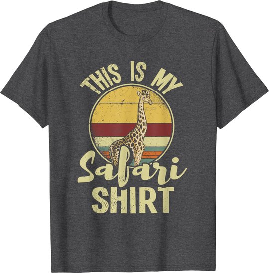 African Safari Family Vacation Zoo Animal Safari Squad T-Shirt