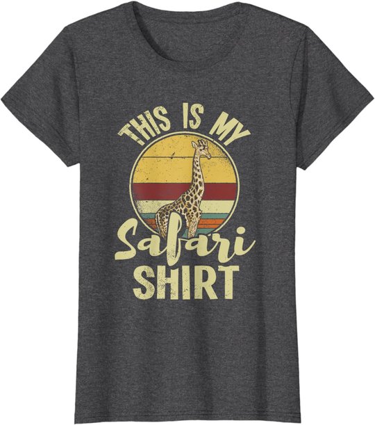 African Safari Family Vacation Zoo Animal Safari Squad T-Shirt