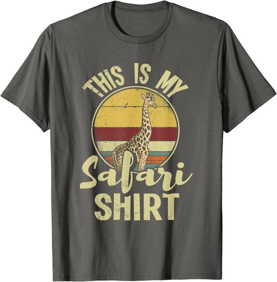 African Safari Family Vacation Zoo Animal Safari Squad T-Shirt