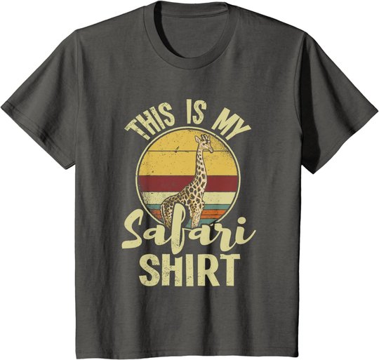 African Safari Family Vacation Zoo Animal Safari Squad T-Shirt