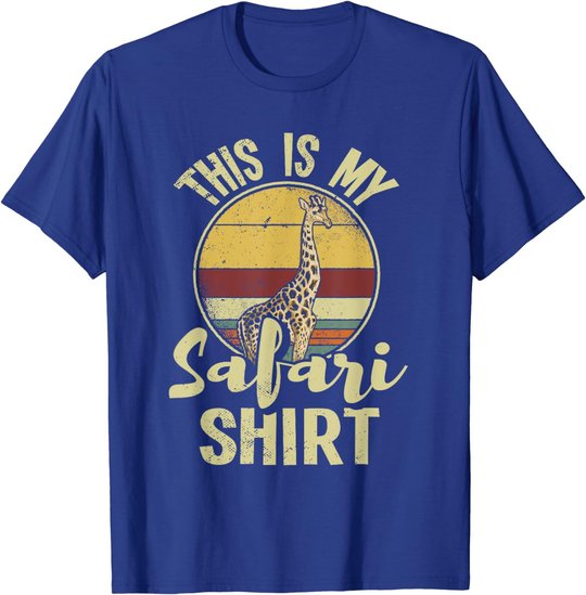 African Safari Family Vacation Zoo Animal Safari Squad T-Shirt