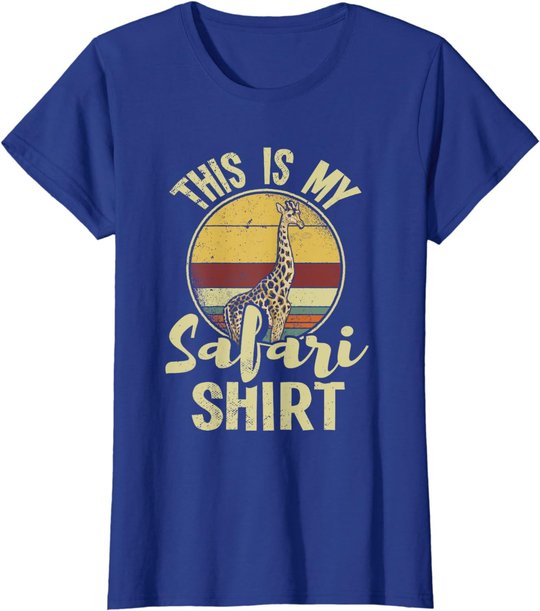African Safari Family Vacation Zoo Animal Safari Squad T-Shirt