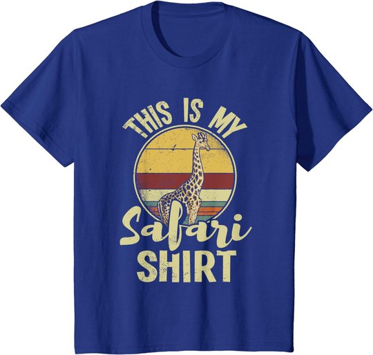 African Safari Family Vacation Zoo Animal Safari Squad T-Shirt