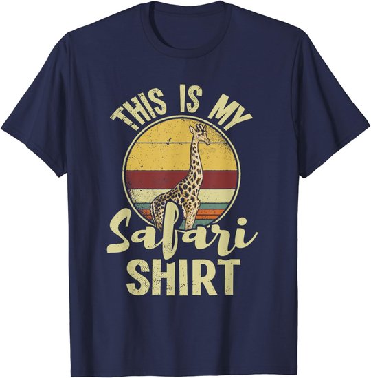 African Safari Family Vacation Zoo Animal Safari Squad T-Shirt