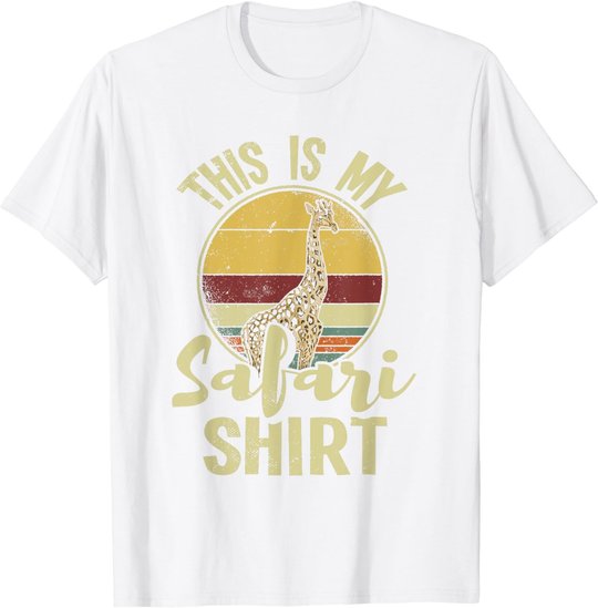 African Safari Family Vacation Zoo Animal Safari Squad T-Shirt