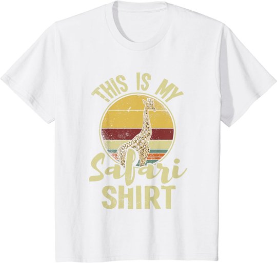 African Safari Family Vacation Zoo Animal Safari Squad T-Shirt