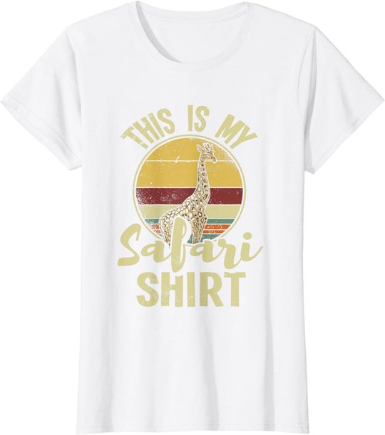 African Safari Family Vacation Zoo Animal Safari Squad T-Shirt