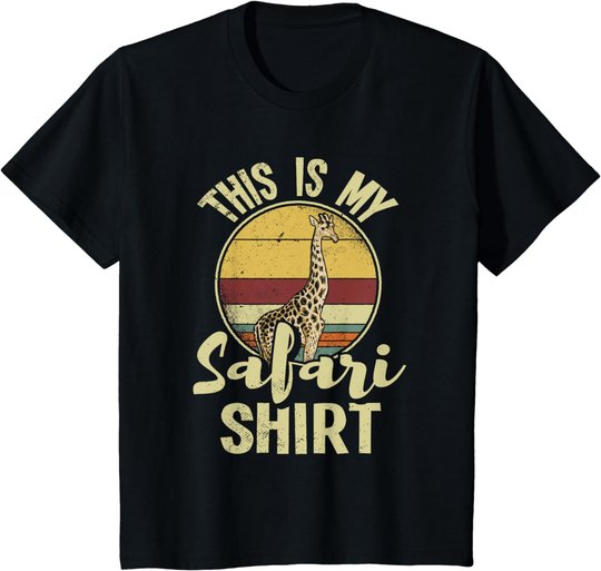 African Safari Family Vacation Zoo Animal Safari Squad T-Shirt