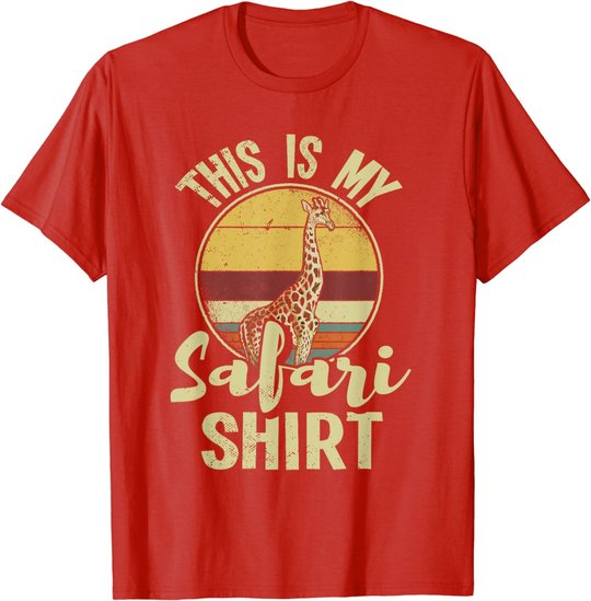 African Safari Family Vacation Zoo Animal Safari Squad T-Shirt
