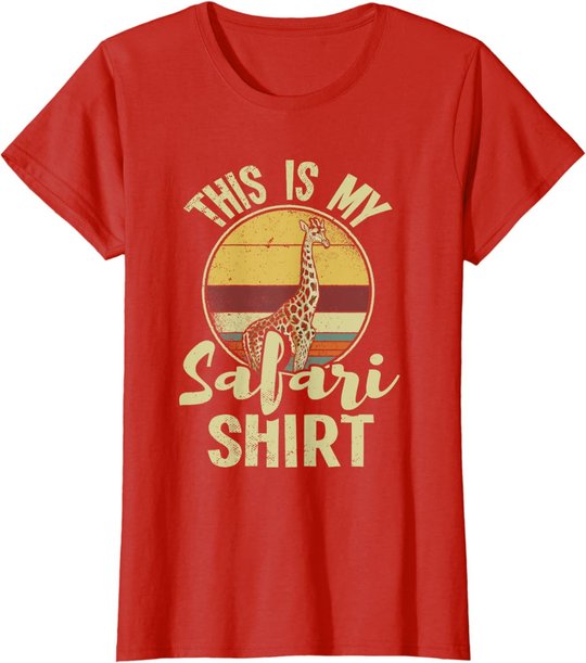 African Safari Family Vacation Zoo Animal Safari Squad T-Shirt