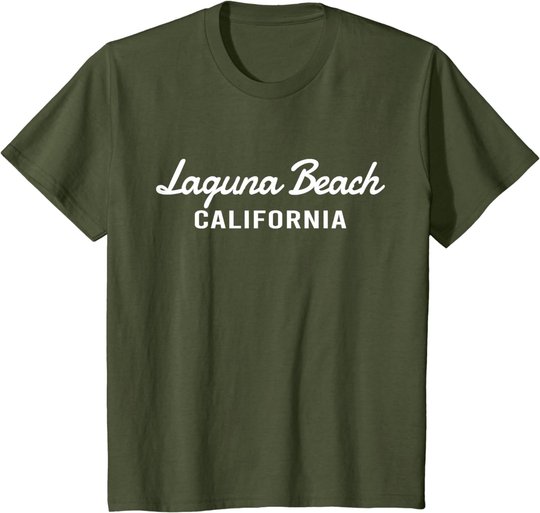 Laguna Beach - California - Throwback Design - Classic T-Shirt