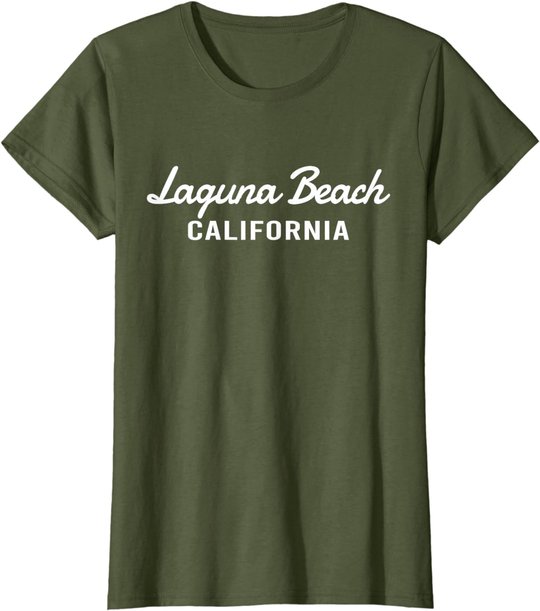 Laguna Beach - California - Throwback Design - Classic T-Shirt