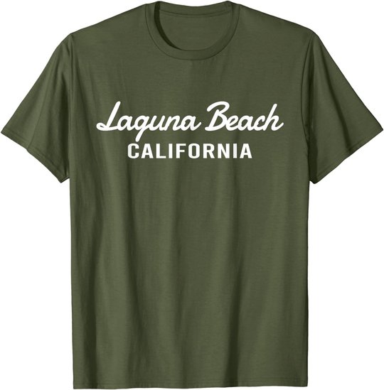 Laguna Beach - California - Throwback Design - Classic T-Shirt