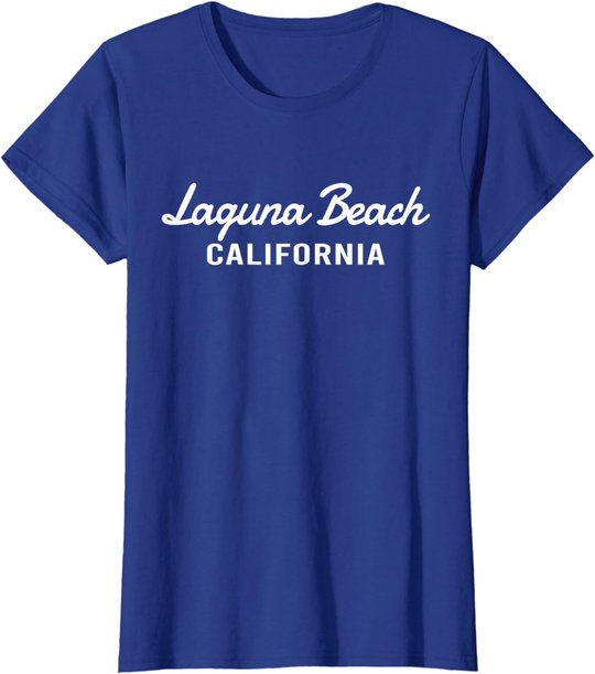 Laguna Beach - California - Throwback Design - Classic T-Shirt