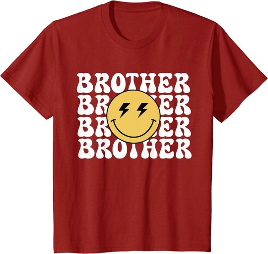 Brother One Happy Dude Birthday Theme Family Matching T-Shirt