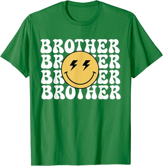 Brother One Happy Dude Birthday Theme Family Matching T-Shirt