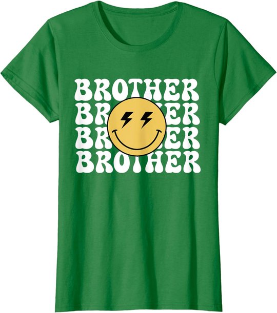 Brother One Happy Dude Birthday Theme Family Matching T-Shirt