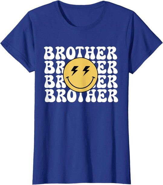 Brother One Happy Dude Birthday Theme Family Matching T-Shirt