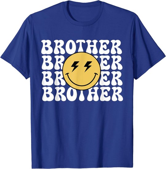 Brother One Happy Dude Birthday Theme Family Matching T-Shirt