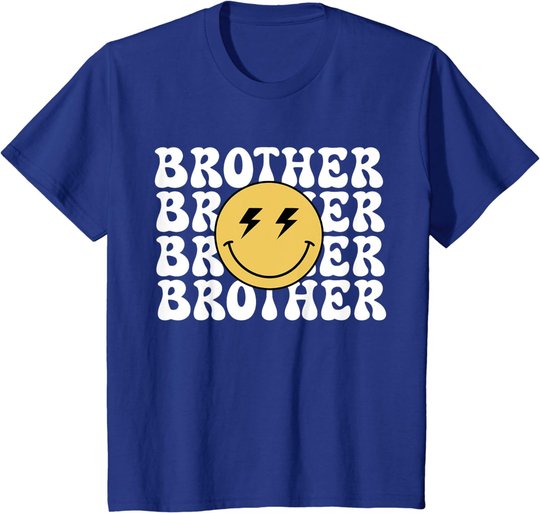 Brother One Happy Dude Birthday Theme Family Matching T-Shirt