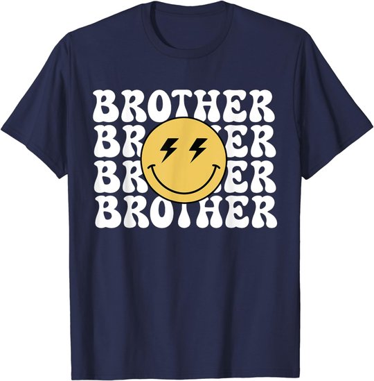 Brother One Happy Dude Birthday Theme Family Matching T-Shirt