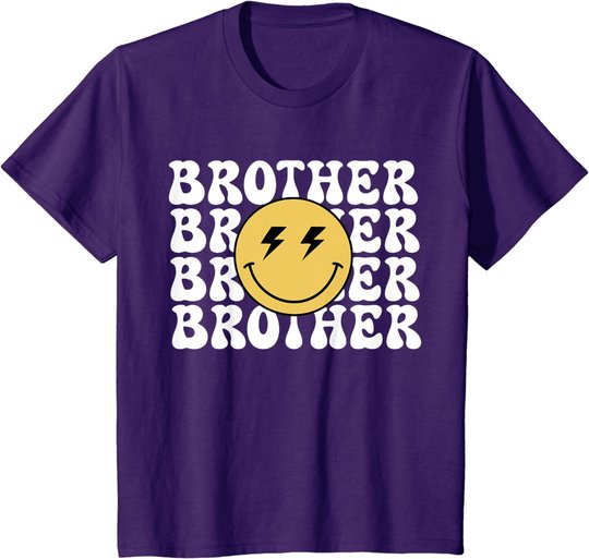 Brother One Happy Dude Birthday Theme Family Matching T-Shirt