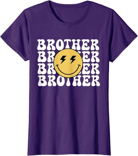 Brother One Happy Dude Birthday Theme Family Matching T-Shirt